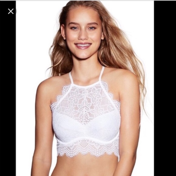 PINK Victoria's Secret Other - White Lace push-up Bralette